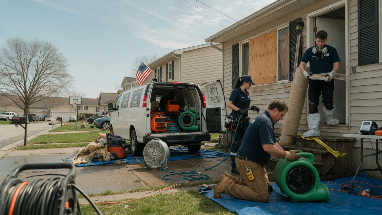 Water Damage Restoration in Le Center, MN near me
